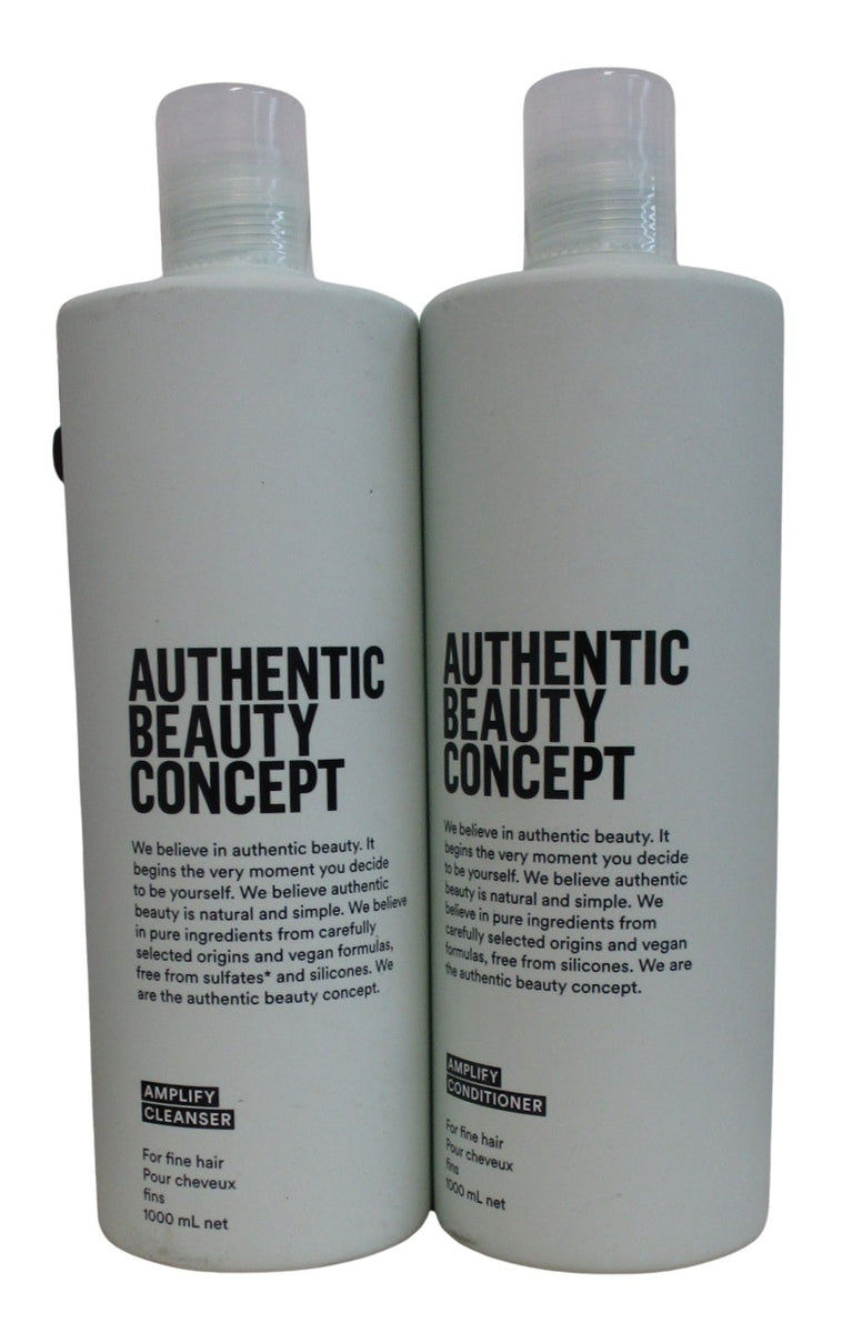 Authentic Beauty Concept Amplify Cleanser + Conditioner for Fine