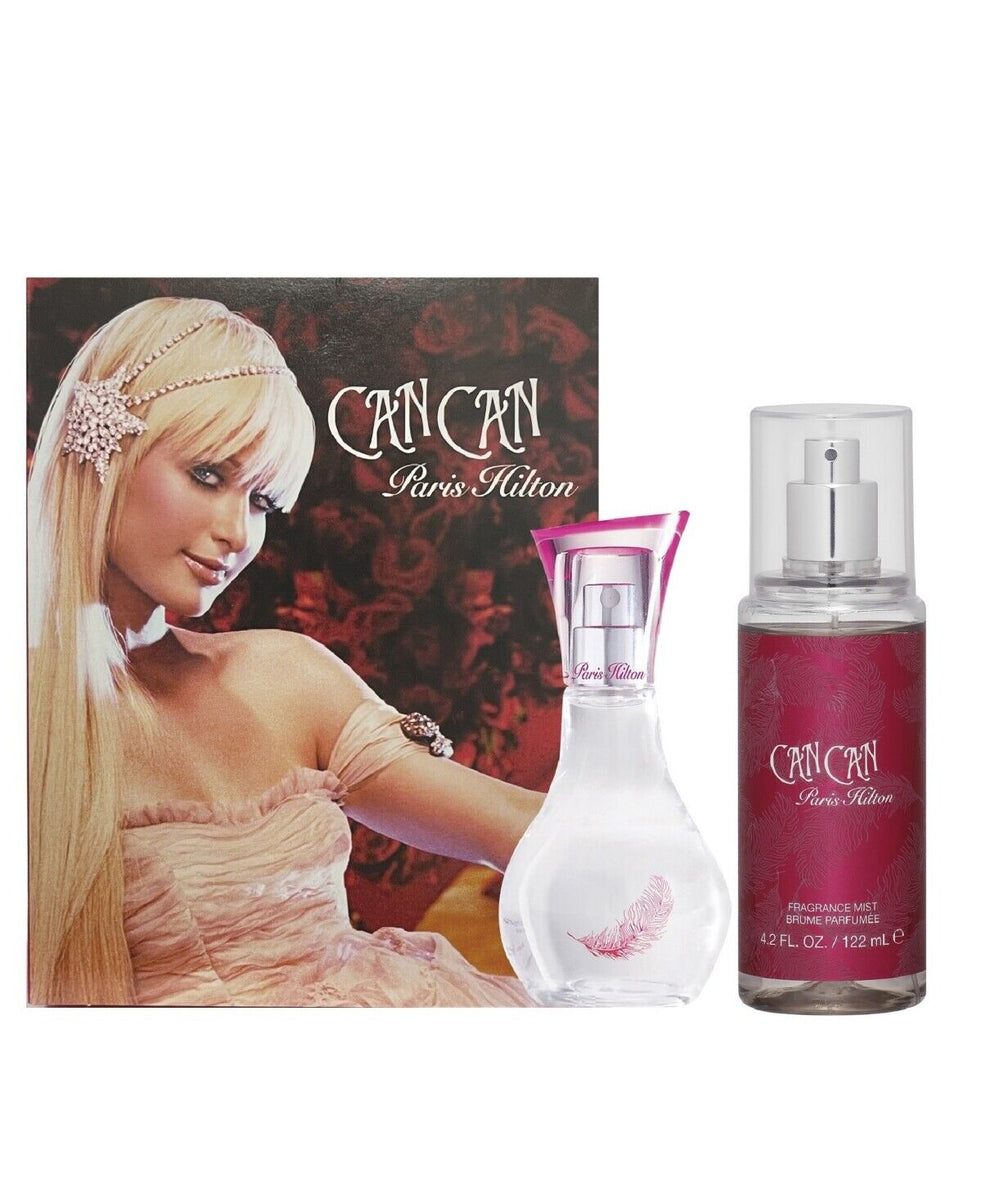 Paris Hilton Can Can Gift Set, oz EDP and Body Mist