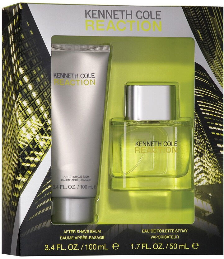 Cole Reaction Gift Set for Men 1.7 oz EDT3.4 oz After Shave