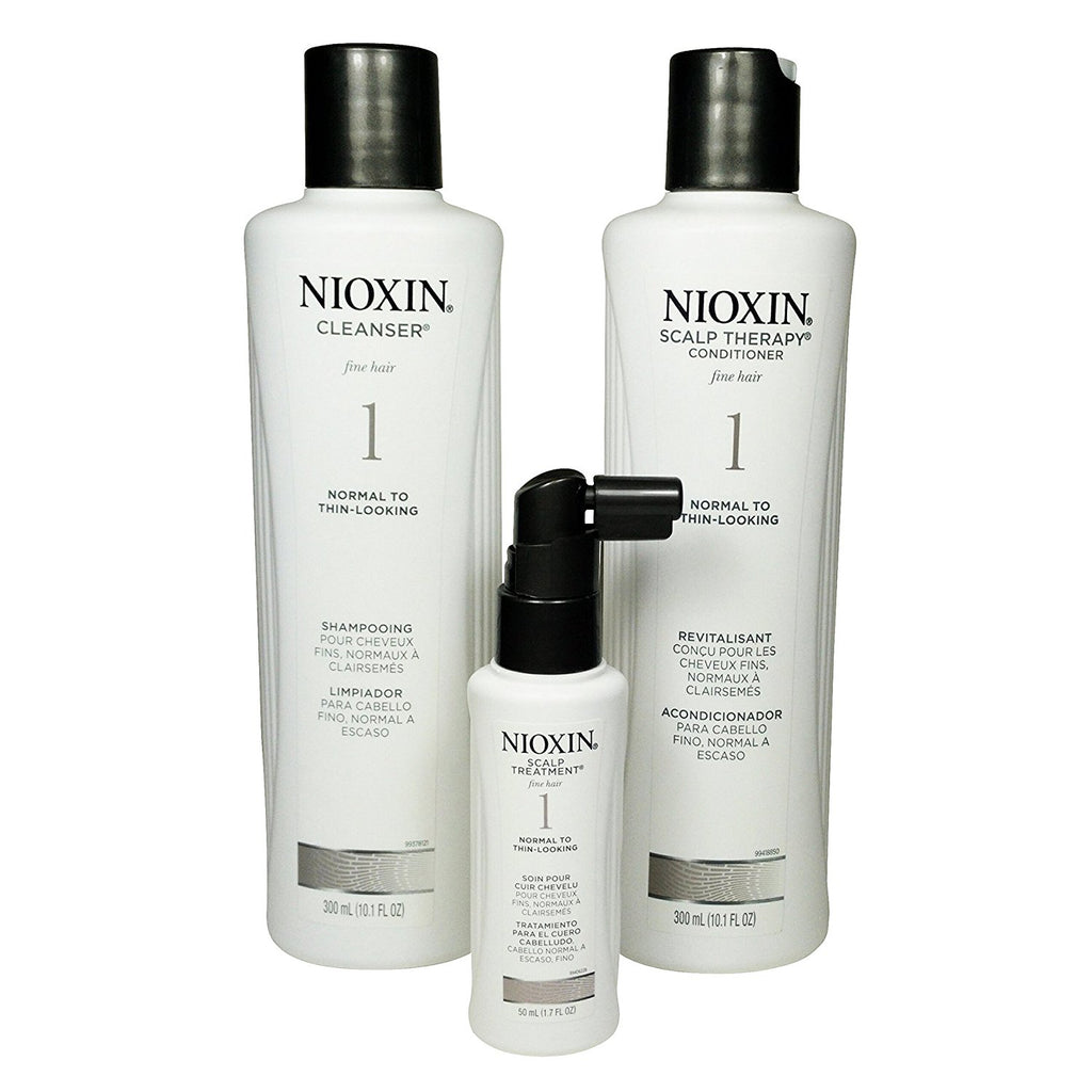 Nioxin System 1 Hair System Kit 3 Part Savings