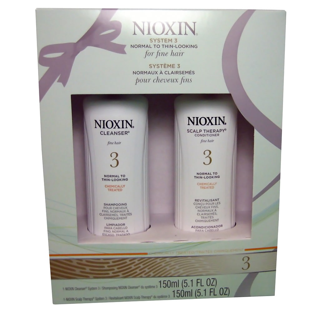 Nioxin  System 3 5.1-ounce Cleanser and Scalp Therapy Duo