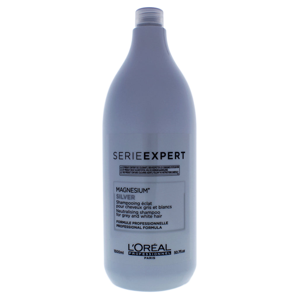 L'Oreal Professionnel Serie Expert Magnesium Silver Shampoo, 50.7fl.oz.