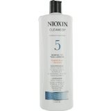 Nioxin Cleanser, System 5 (Medium to Coarse/Normal or Chemically-treated/Thin-Looking), 33.8 oz