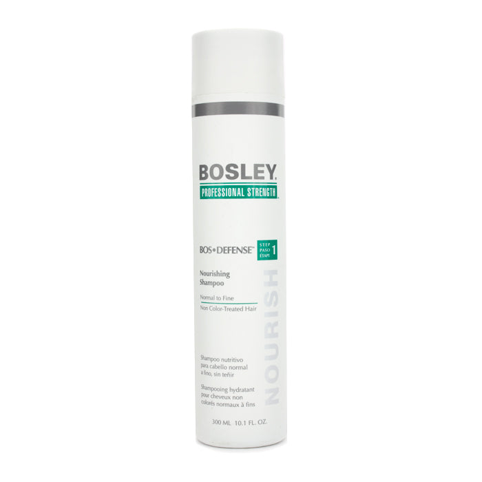 Bosley Bos Defense Nourishing Shampoo Non Colored Hair 10.1 oz