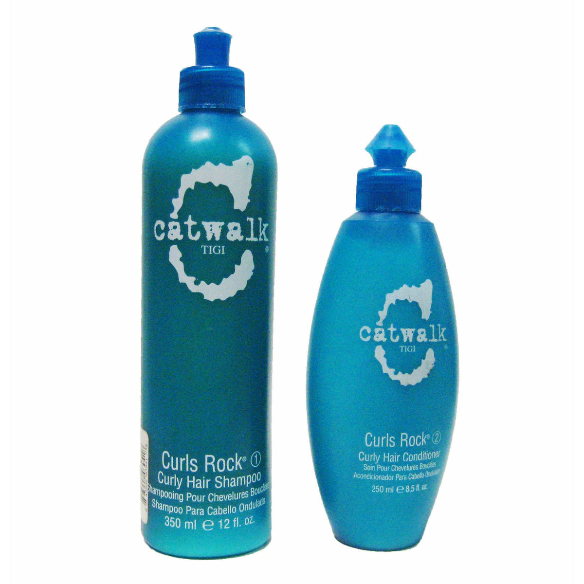 Tigi Catwalk Curls Rock Curly Hair Shampoo and Conditioner Duo 12 oz – Care
