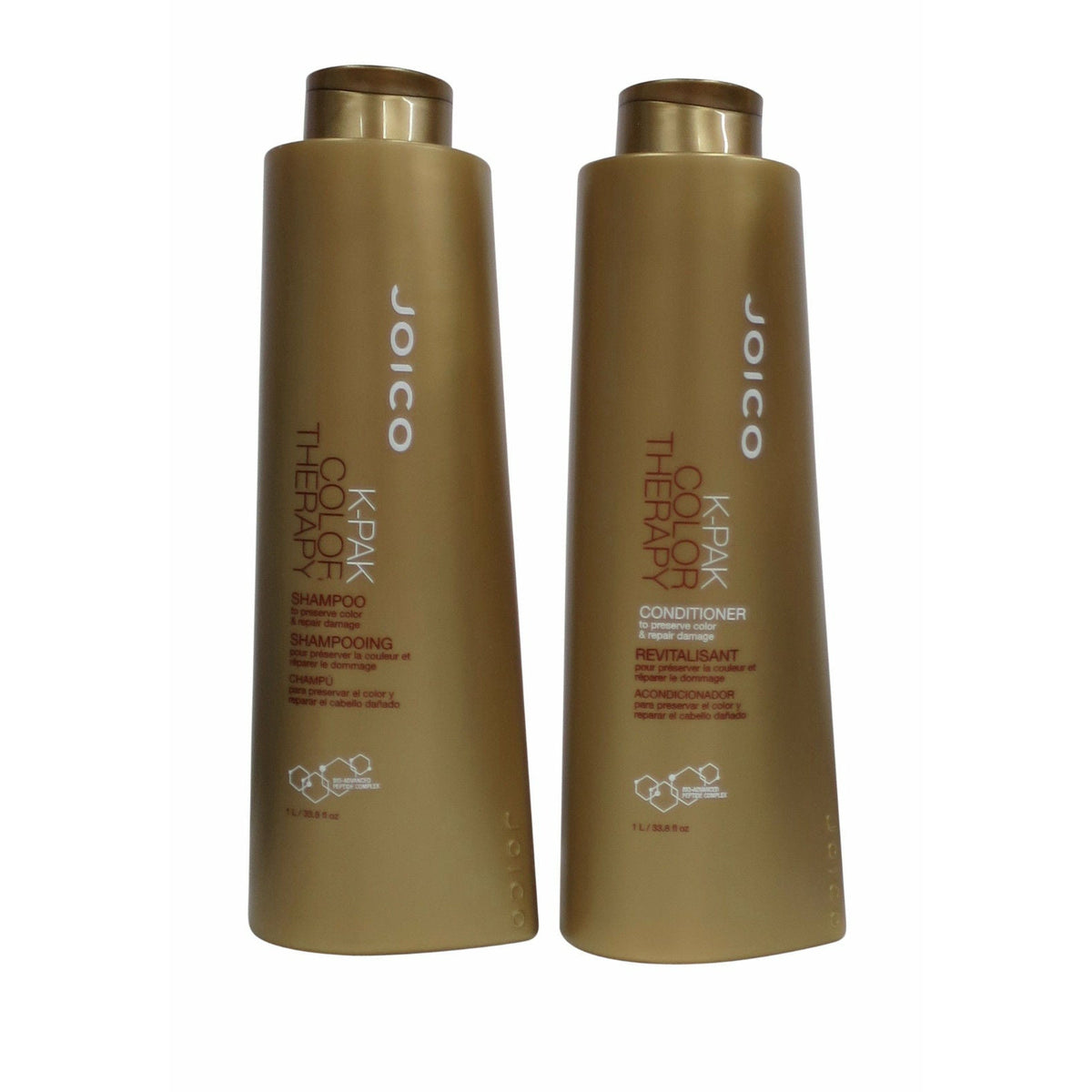 Joico K-Pak Color Therapy Duo- 1L Joico K-PAK Reconstructing Shampoo & Conditioner - Planet Beauty main image 4
