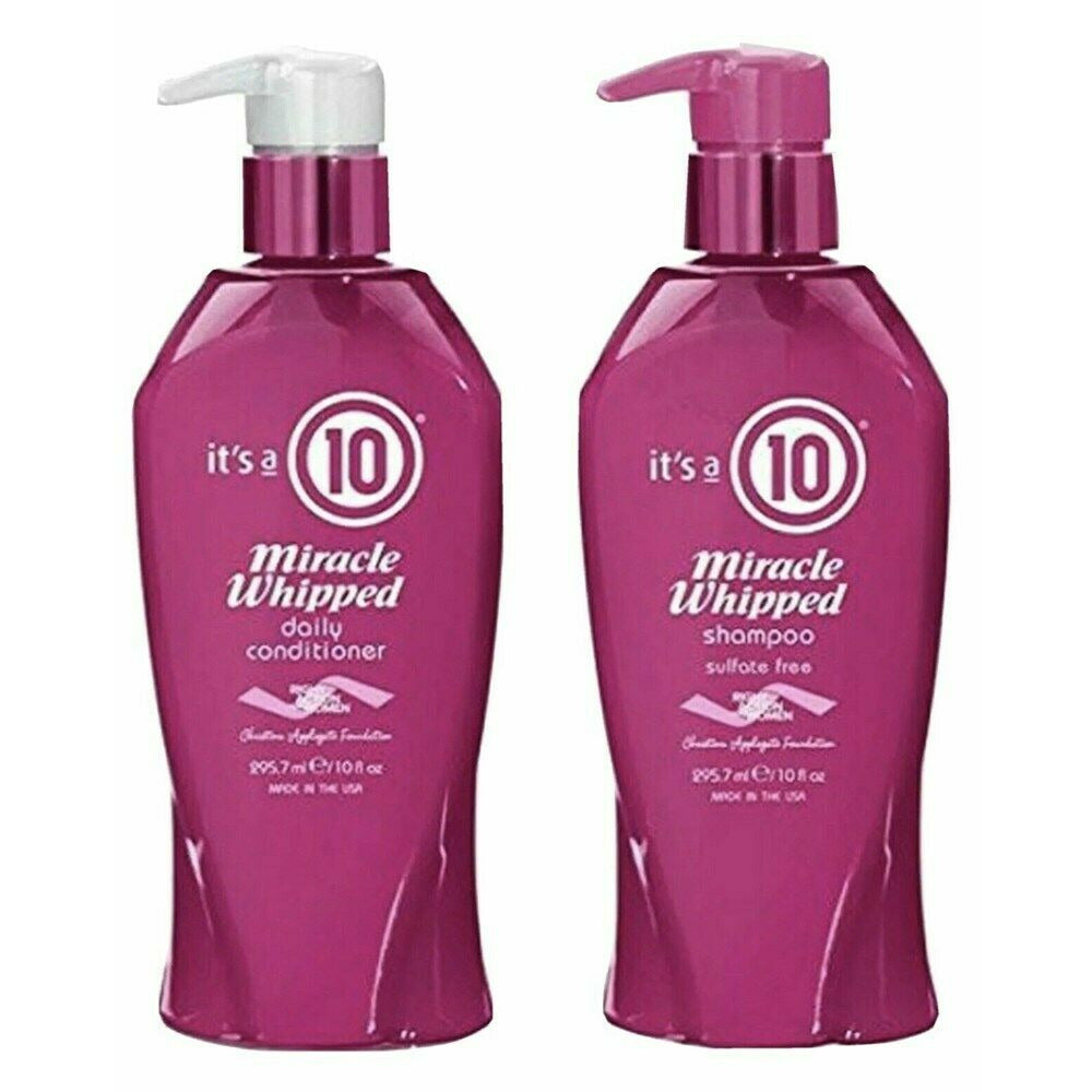 It's a 10 Miracle Whipped Shampoo and Condtitioner 10 oz Duo