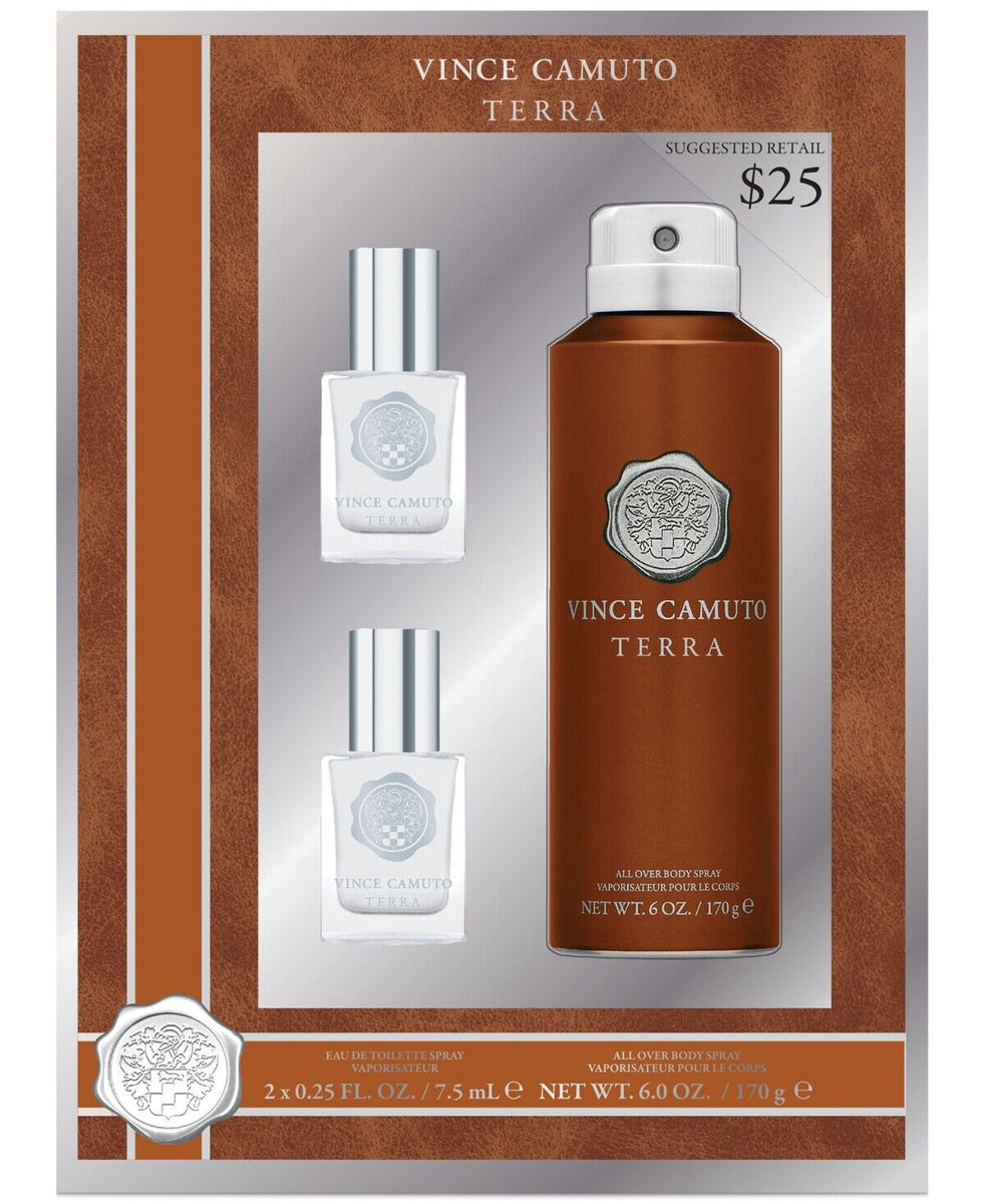  Vince Camuto Terra Extreme 2 PC Set for Men : Beauty