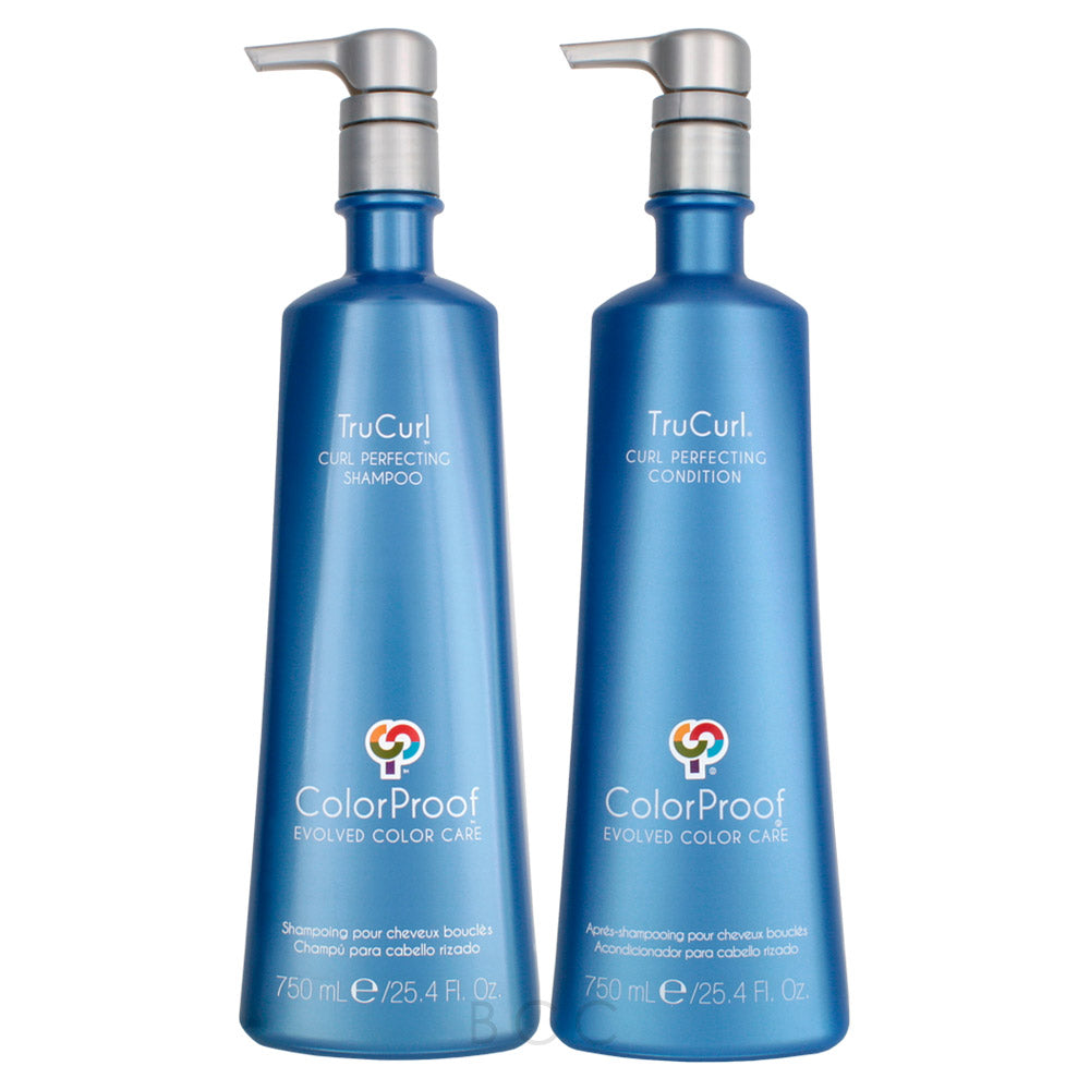 ColorProof Trucurl Curl Perfecting Shampoo & Conditioner 25.4 oz Duo
