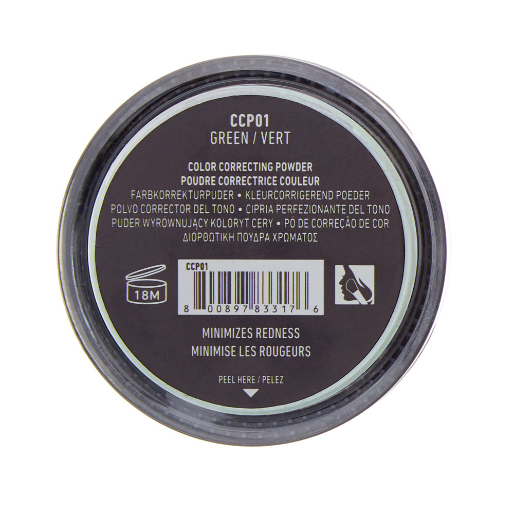 NYX PROFESSIONAL MAKEUP Color Correcting Powder, Green, 0.21 Ounce CCP –  Hair Care & Beauty