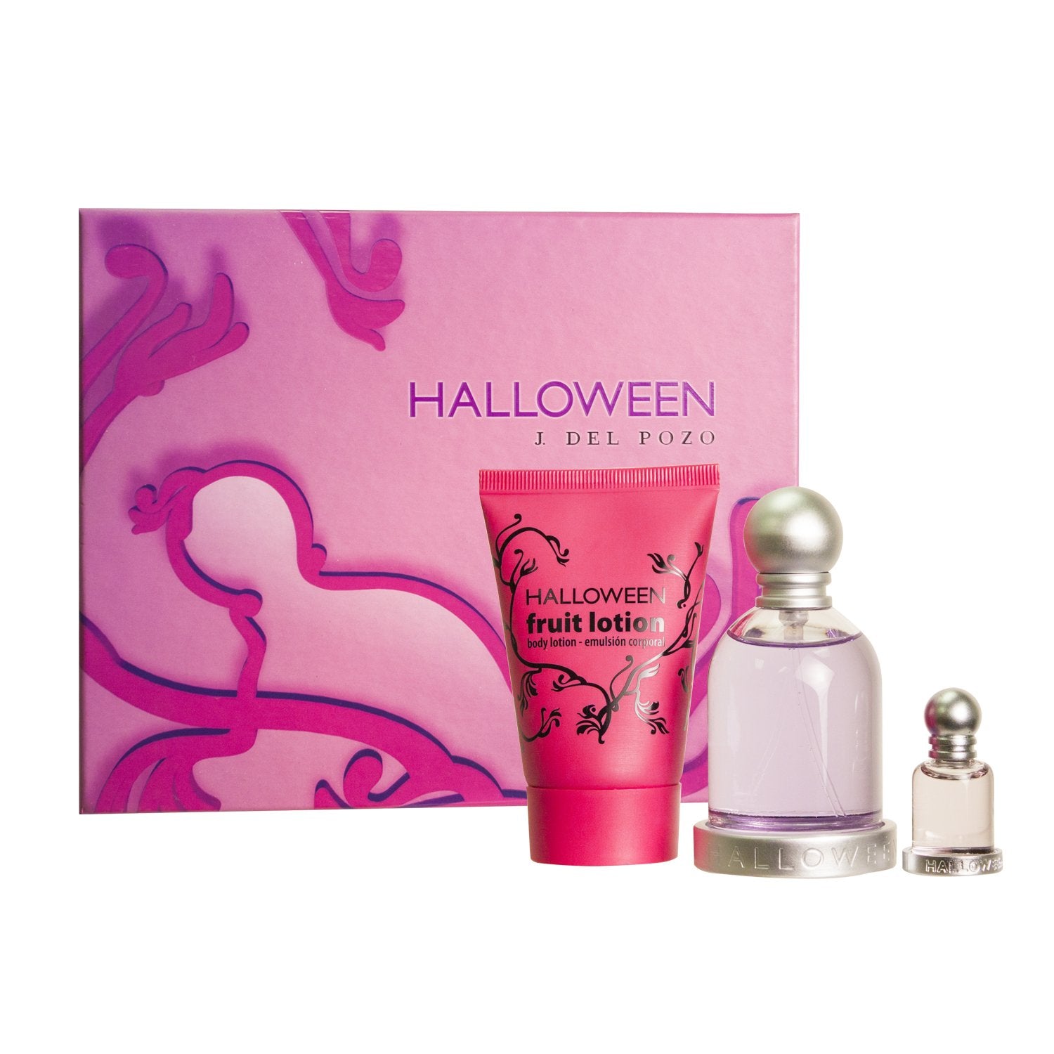 Del Pozo Halloween Women Gift Set (EDT Spray, Fruit Body Lotion