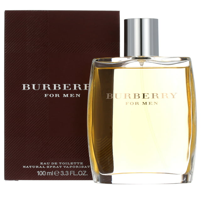 BURBERRY Men's Classic Eau de Toilette, 3.3 Fl Oz Hair Care & Beauty