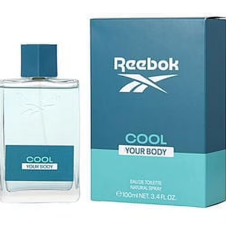 Reebok Cool Your Body Eau de Toilette 3.4 oz New Hair Care Beauty