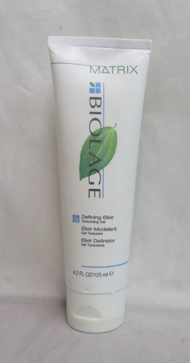 Matrix Gel Matrix Biolage Styling Curl Defining Elixir Medium Hold Gel 4.2 oz ...