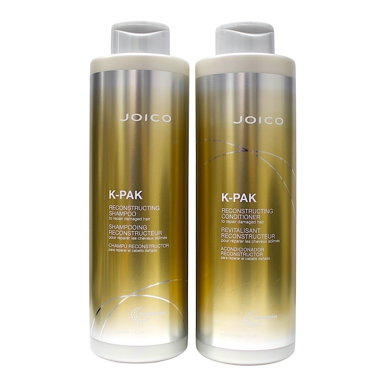 Joico K-Pak Reconstructing Shampoo & Conditioner 33.8 oz Duo