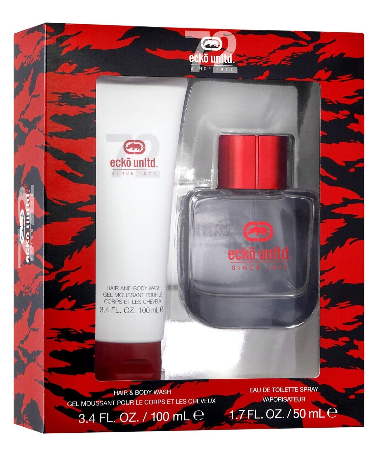 Marc Ecko Men's Unltd 1972 Gift Set for Men Piece – Hair Care