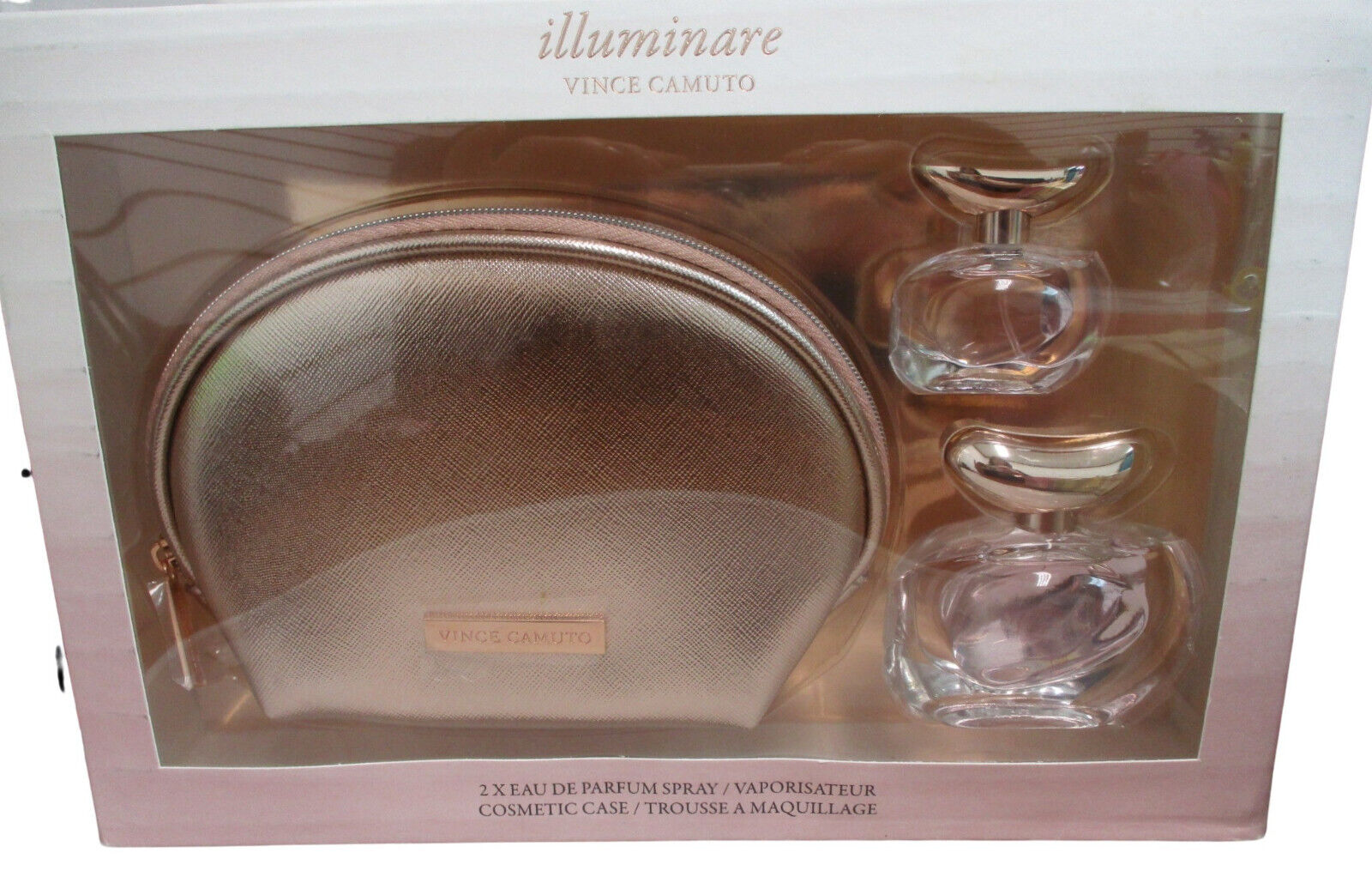 Vince Camuto Illuminare 3 Piece Gift Set with Cosmetic Bag – Hair Care &  Beauty