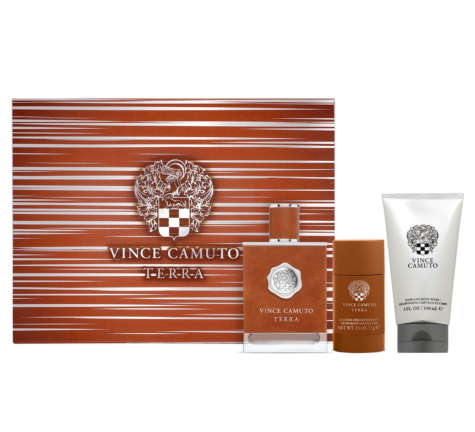 Vince Camuto Terra Gift Set for Men 3 Piece – Hair Care & Beauty