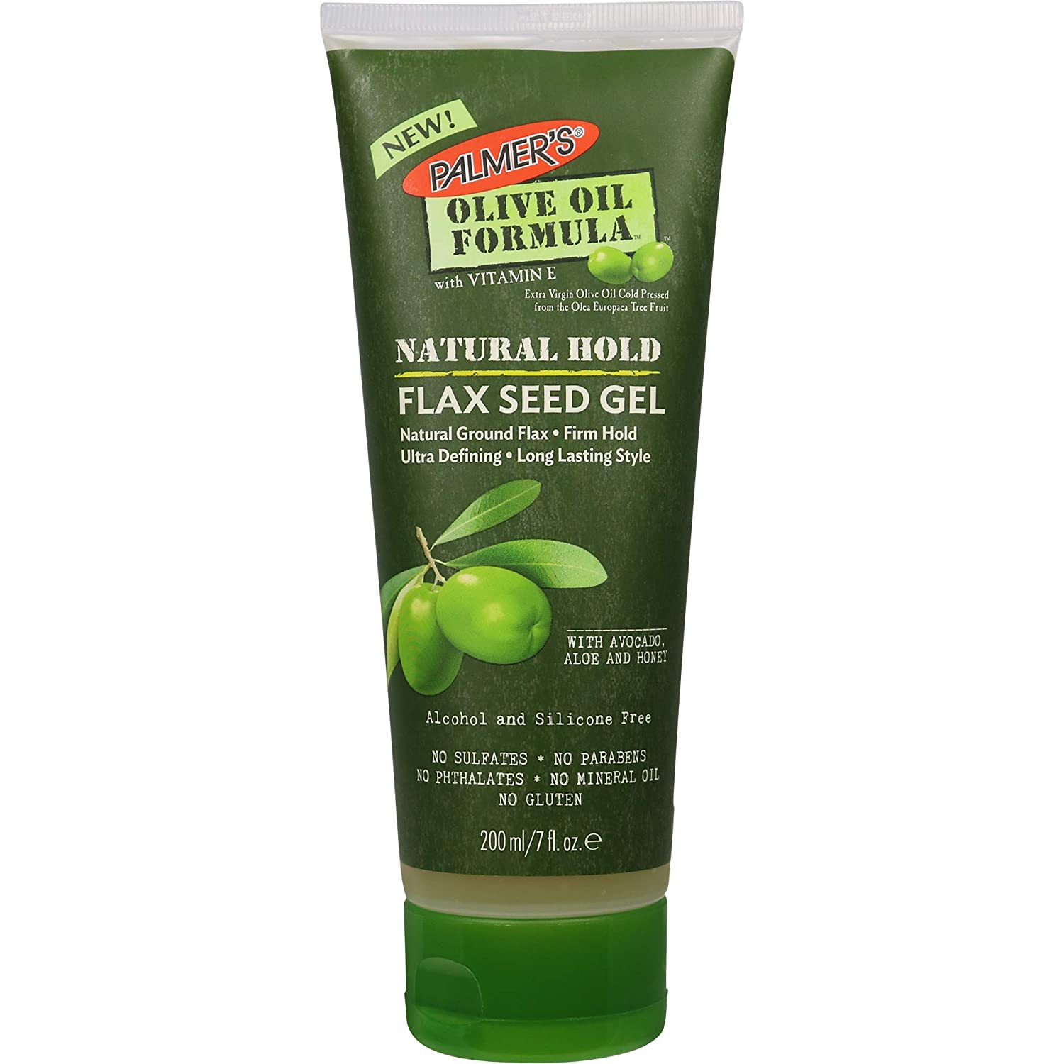 Palmer's Olive Oil Formula Natural Hold Flax Seed Hair Gel 7 OZ Palmer's Olive Oil Formula Natural Hold Flax Seed Hair Gel 7 OZ