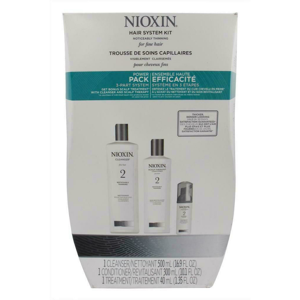 Nioxin System 2  Power Pack 3 Piece Kit