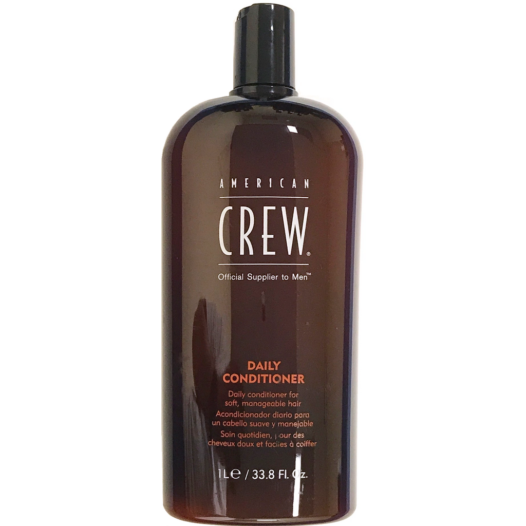 American Crew Daily Conditioner 33.8 Oz, For Soft Manageable Hair