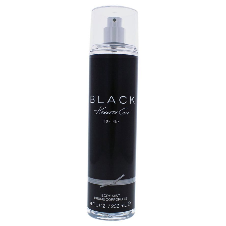 Kenneth Cole Black for Her Body Spray for Women 8 Oz Hair