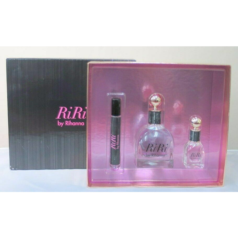 Rihanna RiRi  Eau De Parfum 3 Piece  Gift Set