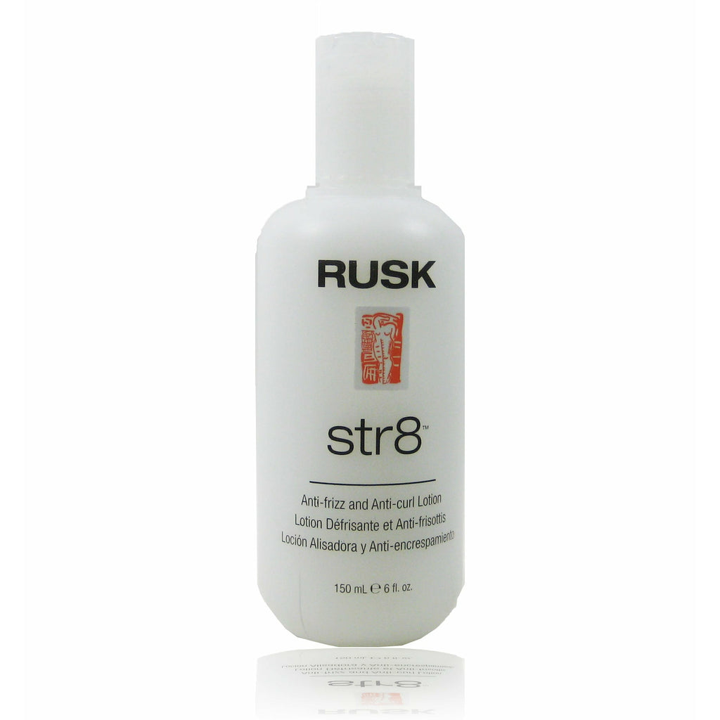 Rusk Str8 Anti-Frizz and Anti-Curl Lotion 6 fl oz