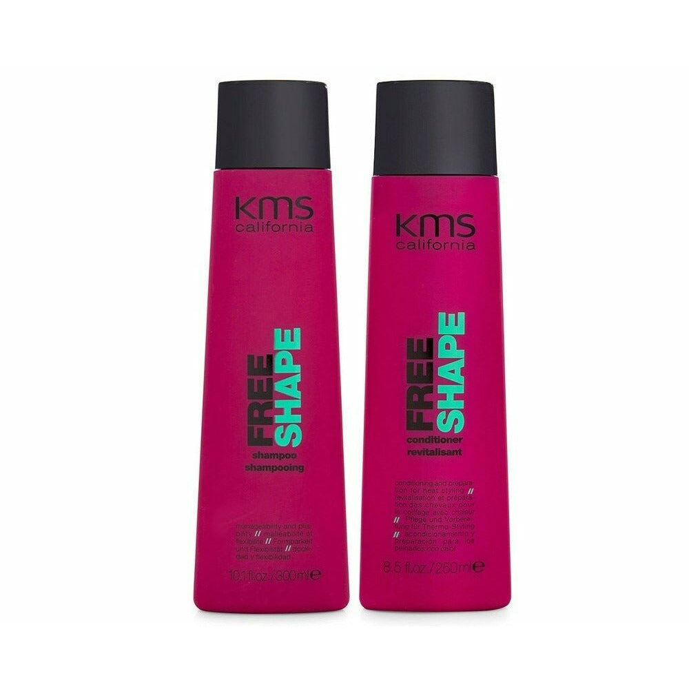 KMS Free Shape Shampoo and Conditioner Duo Pack 10.1-8.5 oz