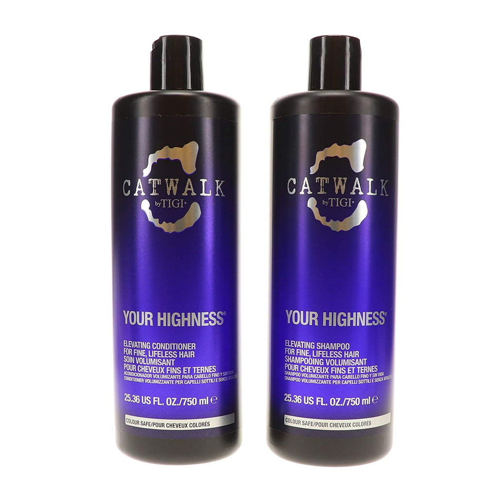 TIGI Catwalk Your Highness Volume Shampoo and Conditioner 25.36 oz Tween Duo