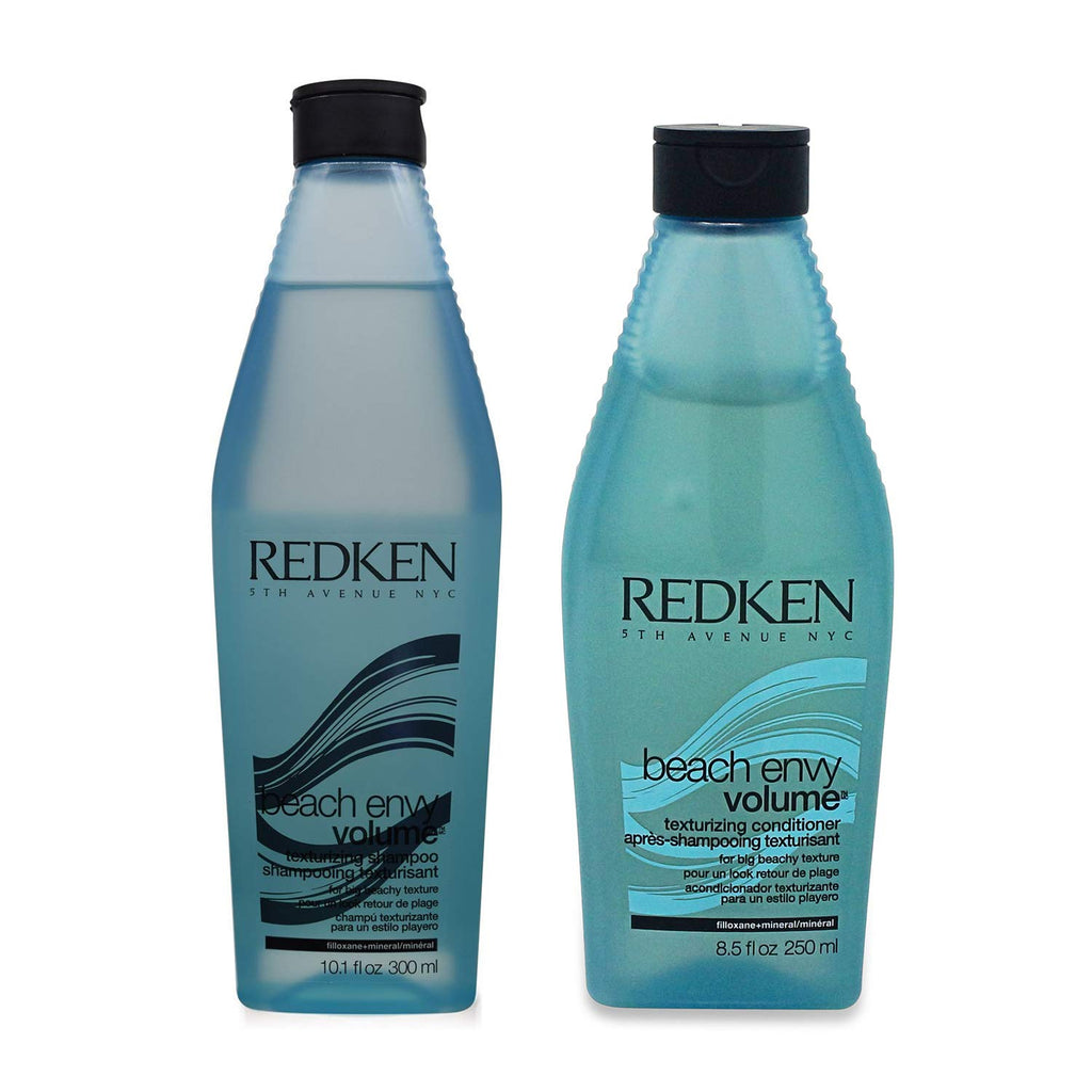 Redken Beach Envy Shampoo and Conditioner 10.1 8.5 oz Duo Set