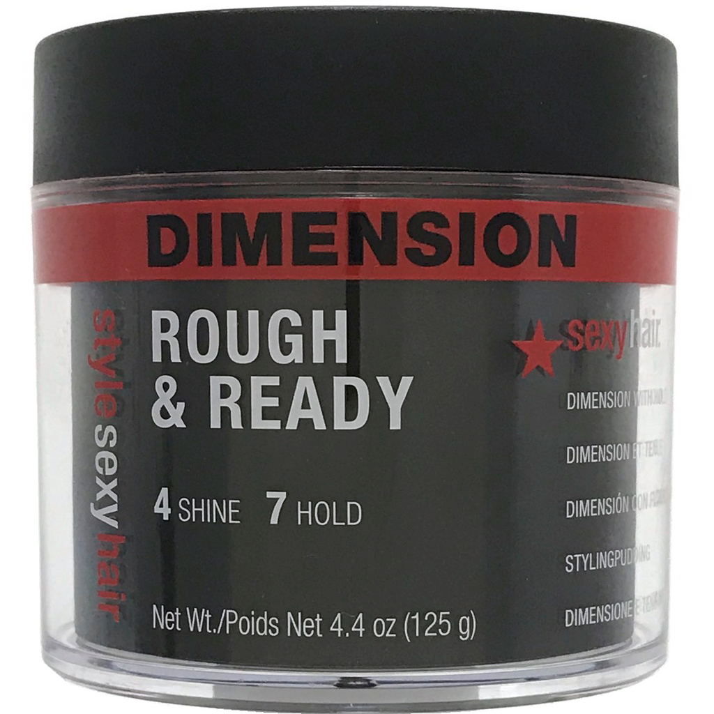 Style Sexy Hair Rough & Ready Dimension with Hold 4.4 oz