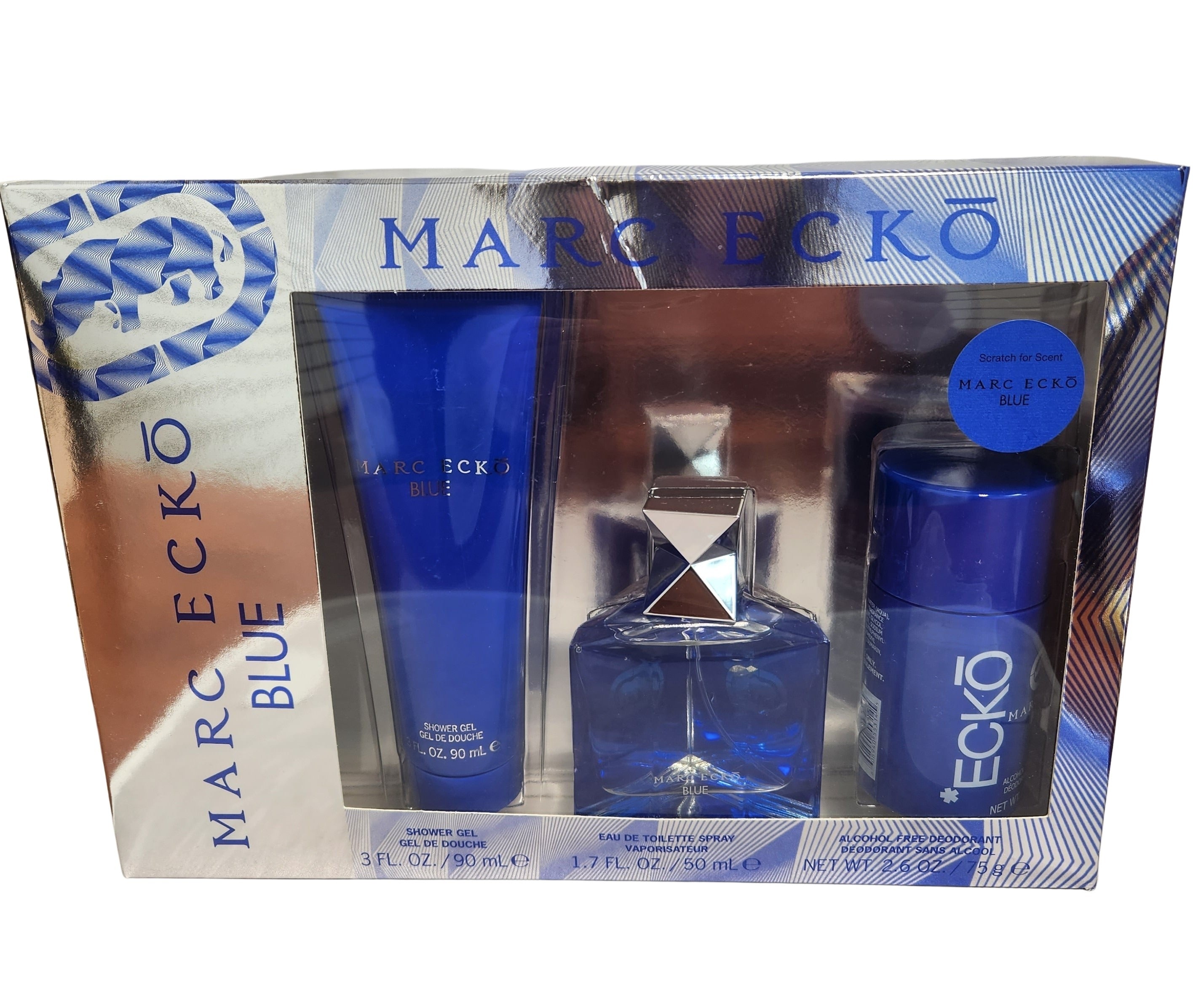 Marc Ecko Blue Eau de Toilette, Cologne for Men, 1.7 oz 