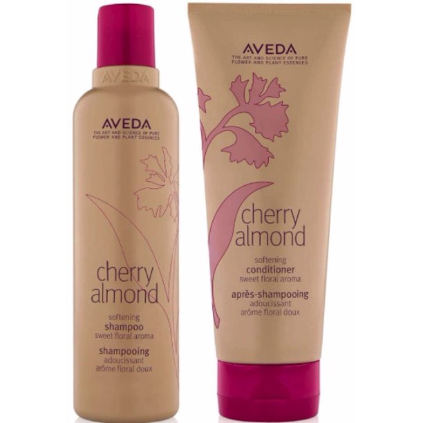 Aveda Cherry Almond Softening Shampoo and Conditioner 8.5 -6.7 Duo 
