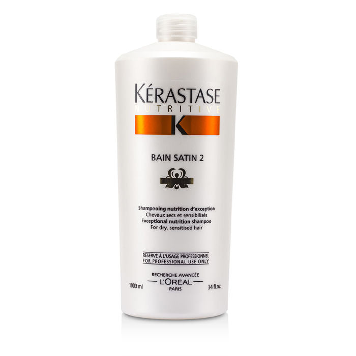 at tilføje radar Bedøvelsesmiddel Kerastase Nutritive Bain Satin 2 Shampoo 34 Oz – Hair Care & Beauty