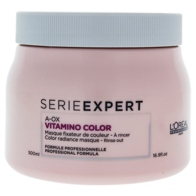 L'Oreal Professionnel Serie Expert Vitamino Color A-Ox Hair Masque, 16.9 Oz