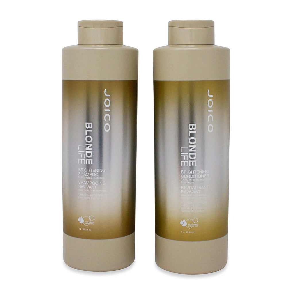 Joico Blonde Life Brightening Shampoo and Conditioner 33.8 oz Duo