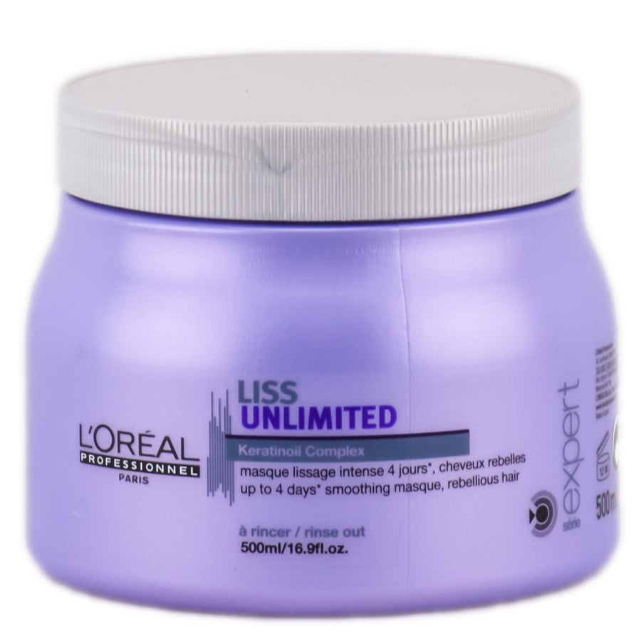 Liss Unlimited Keratinoil Complex Hair Mask By L'Oreal Professional, 16.9 Oz