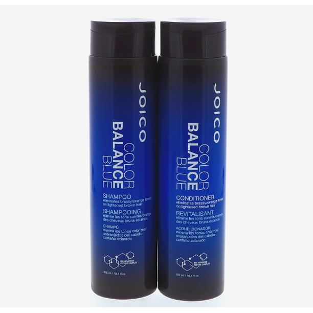 Joico Color Balance Blue Shampoo and Conditioner 10.1 oz Duo