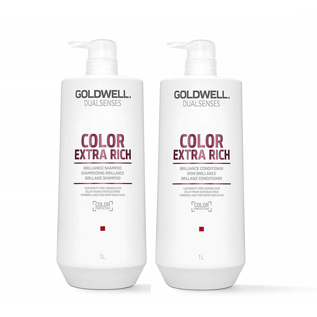 Goldwell Dualsenses Color Extra Rich Brilliance Shampoo & Conditioner Duo Set Liter set