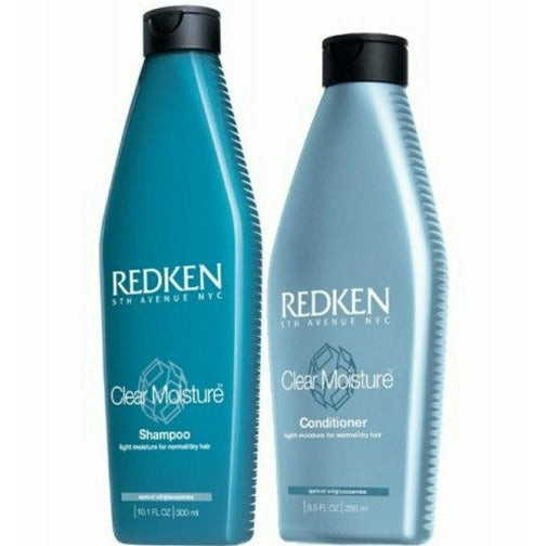 Redken Clear Moisture Shampoo 10.1 oz and Conditioner 8.5 oz duo