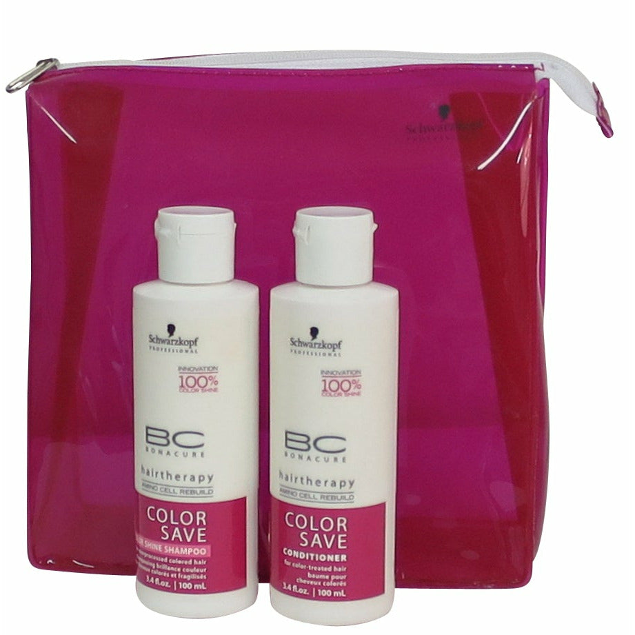 Schwarzkopf BC Bonacure Color Save Shampoo Conditioner Travel Kit 3.4 oz