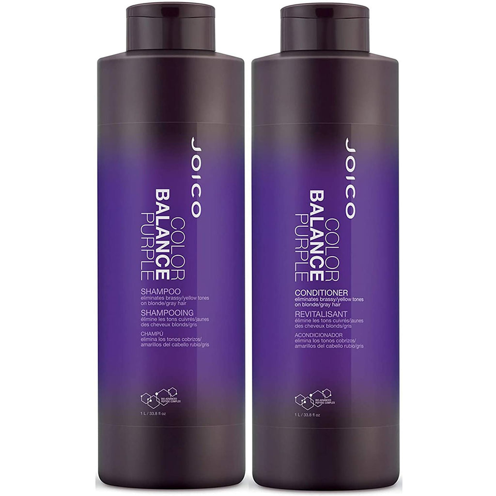 Joico Color Balance Purple Shampoo and Conditioner Duo 33.8 oz