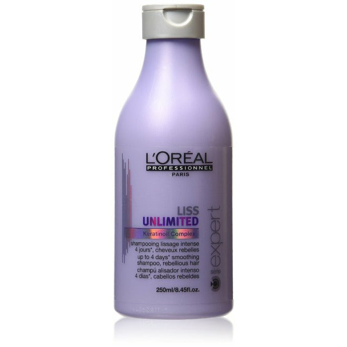 L'Oreal Liss Unlimited Keratin Oil Complex Shampoo 8.45 oz