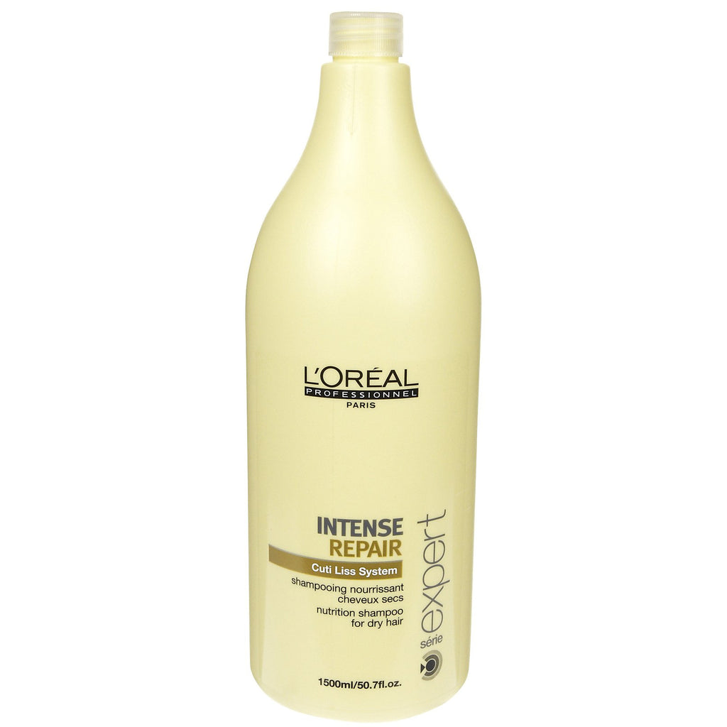 L'Oreal Serie Expert Intense Repair Shampoo Nutrition Shampoo For Dry Hair 50.7 oz  1500ml