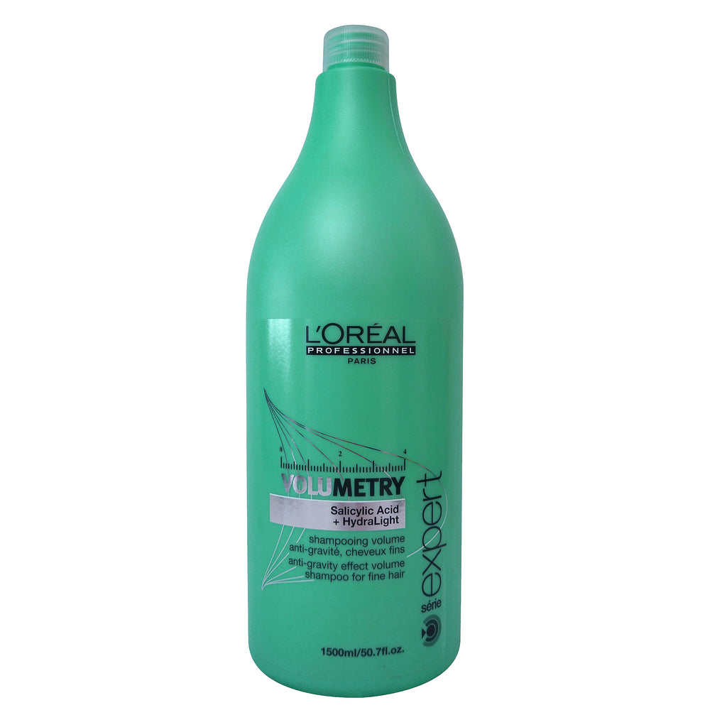 L'Oreal Serie Expert VoluMetry Salicylic Acid & Hydralight Shampoo Volumizing fine Hair 50.7 oz