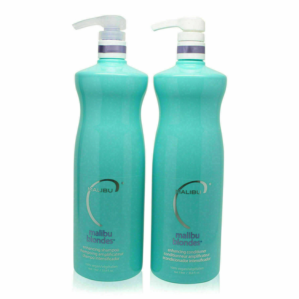 Malibu C Malibu Blondes Enhancing Shampoo and Conditioner 33.8 oz Duo
