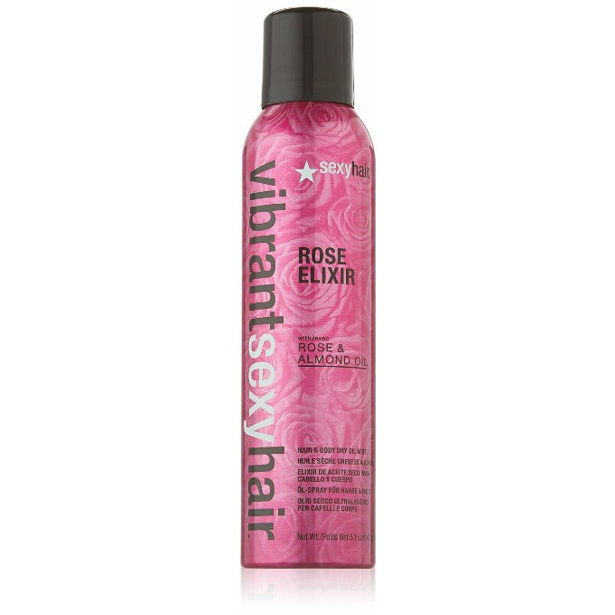 Vibrant Sexy Hair Rose Elixir Hair & Body Dry Oil Mist 5.1 oz