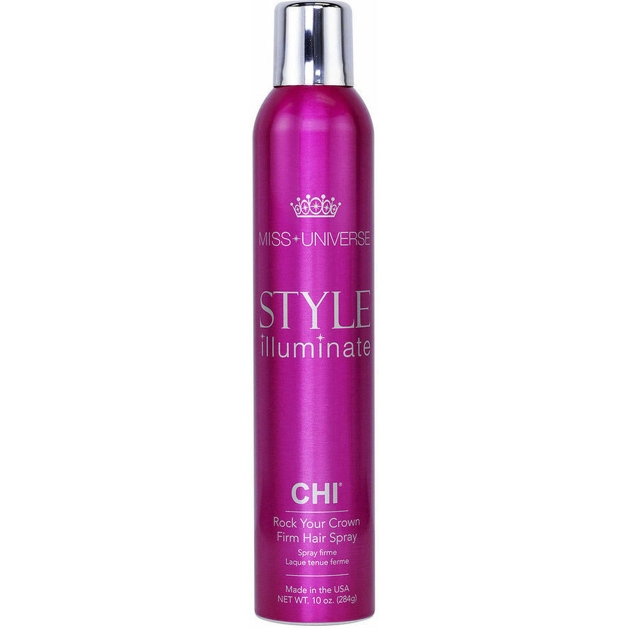 Chi Miss Universe Rock Your Crown Hair Firm Spray 10 oz 