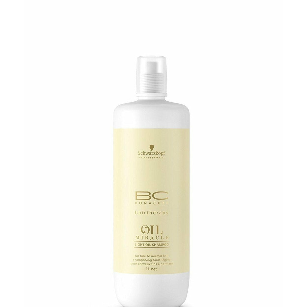 Schwarzkopf BC Bonacure Oil Miracle Light Oil Shampoo 33.8 oz